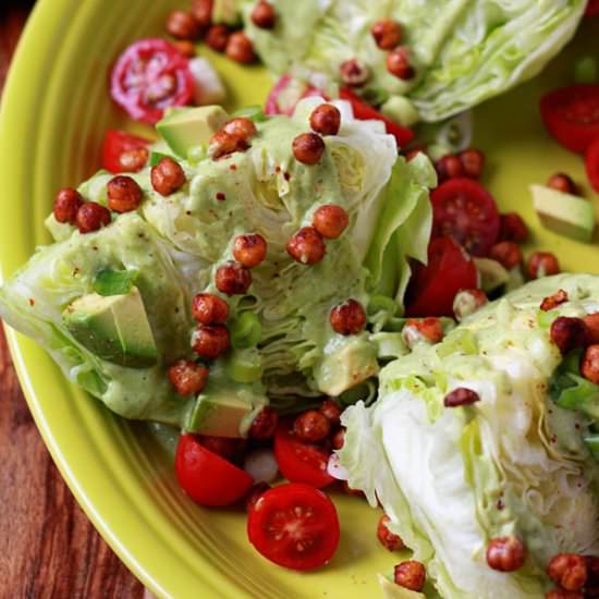 Green Goddess Wedge Salad