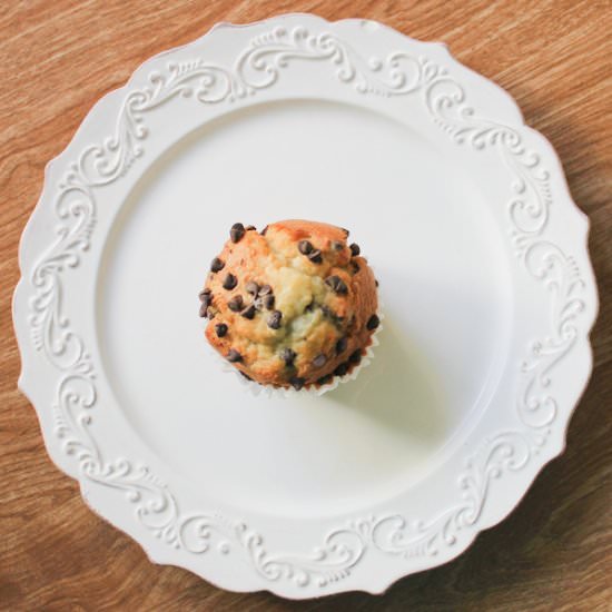 The Best Chocolate Chip Muffin