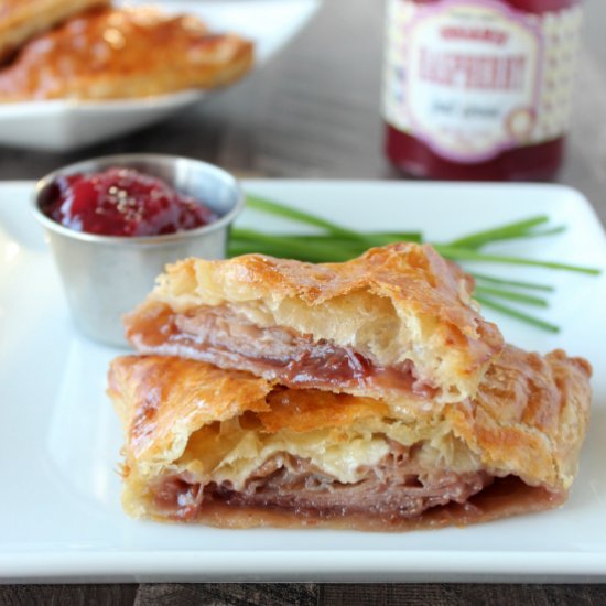 Baked Puff Pastry Monte Cristo