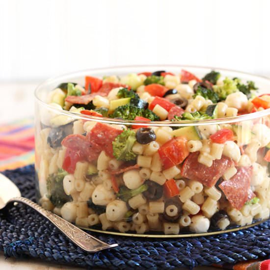 Chopped Italian Pasta Salad