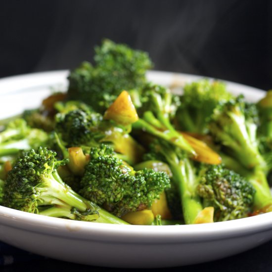 Asian Stir Fried Broccoli