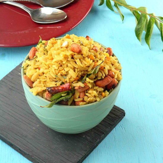 Puli Aval | Tamarind Poha