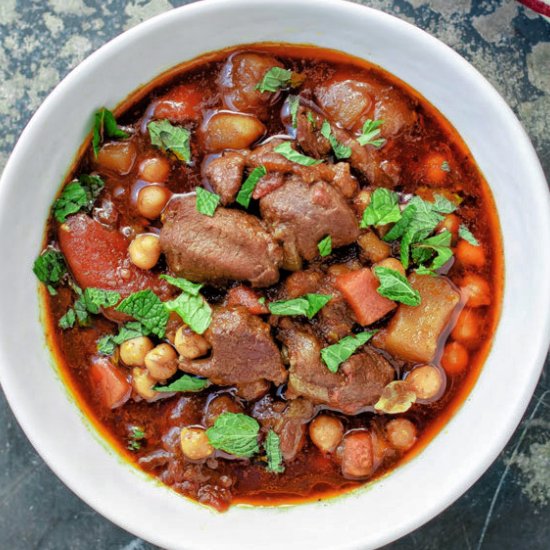 Moroccan Lamb Stew