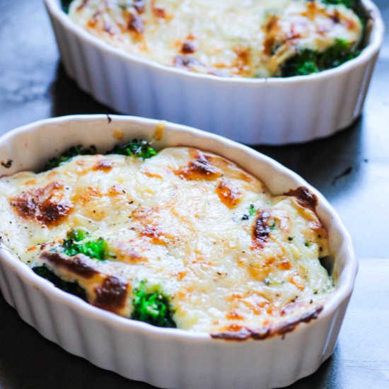 Cheesy Broccoli Au Gratin