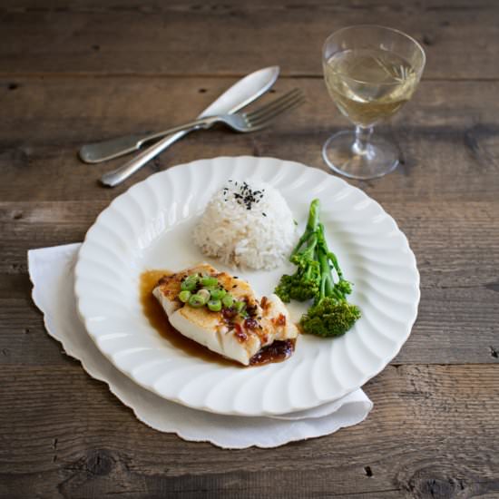 Japanese Teriyaki-Style Cod