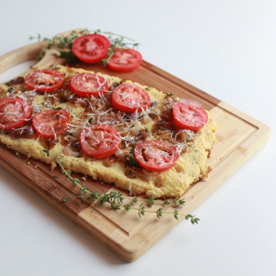 Gluten Free Herbed Pizza Crust