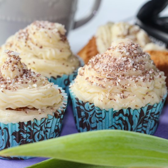 Cappuccino Vanilla Cupcakes