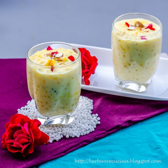 Tapioca Pudding | Sabudana Kheer