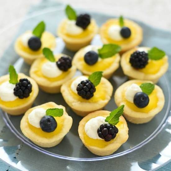 Mini Meyer Lemon Tarts