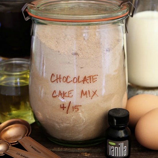 Homemade Chocolate Cake Mix