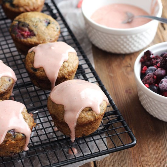 Vegan Berry Muffins