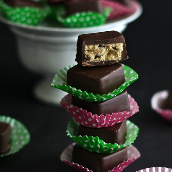 Chocolate Cookie Dough Bites