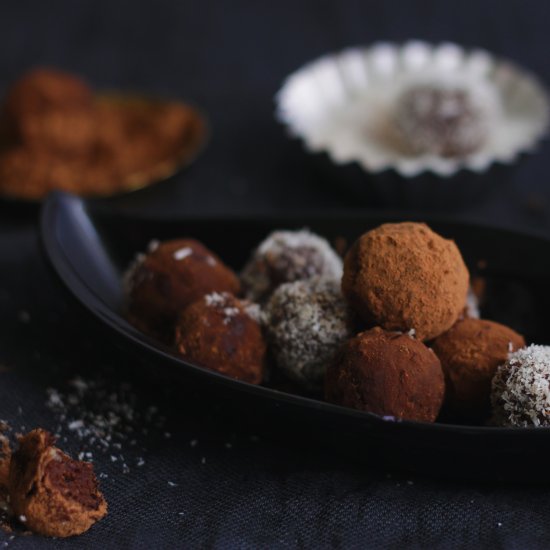 Cheese & Chocolate Truffles