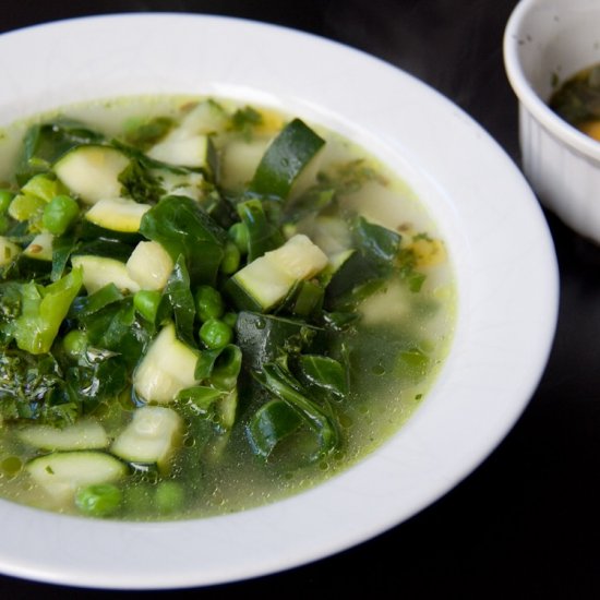 Spring Greens Soup