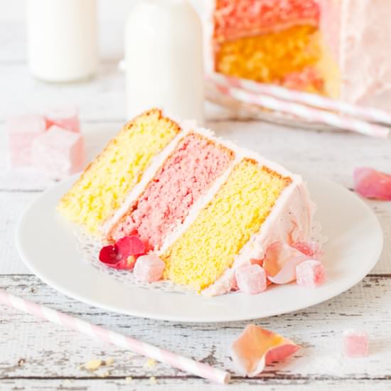 Turkish Delight Layer Cake