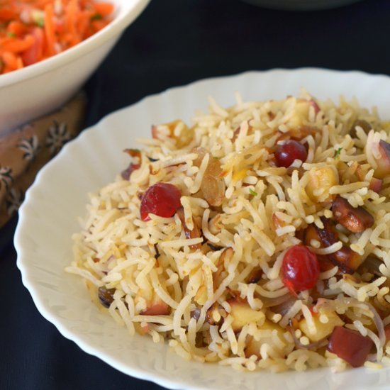 Kashmiri Pulao Recipe