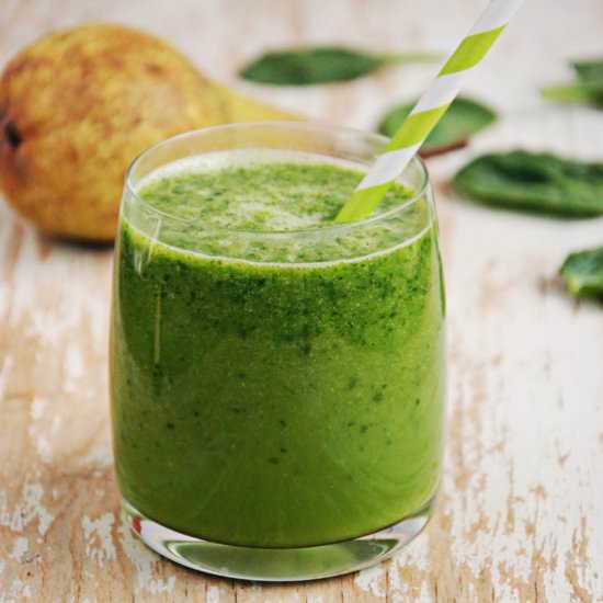 Pear and Spinach Smoothie