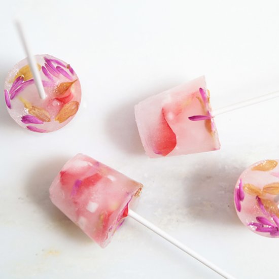 Coconut Flower Popsicles