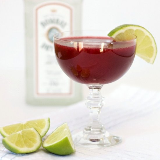 Cherry Lime Gimlet