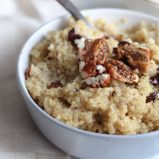 Quinoa Porridge with Cinnamon