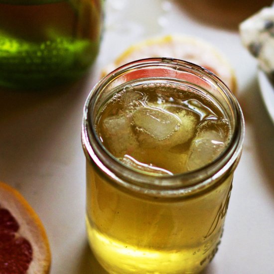 Grapefruit Infused Green Tea