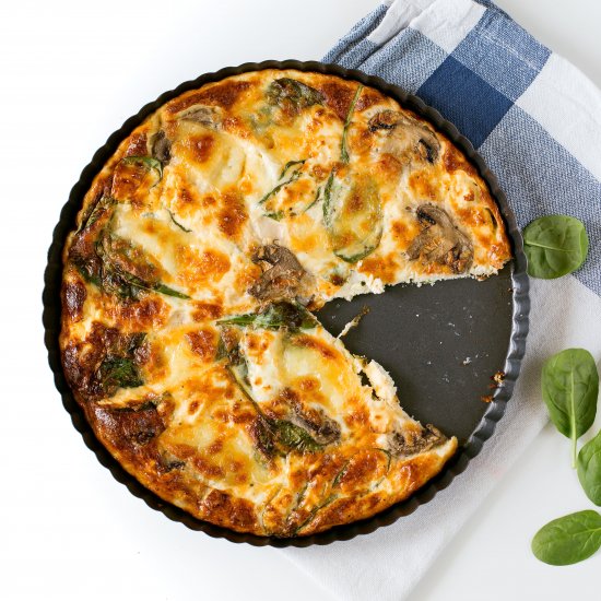 Crustless Quiche