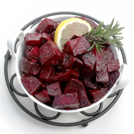 Rosemary Lemon Beets