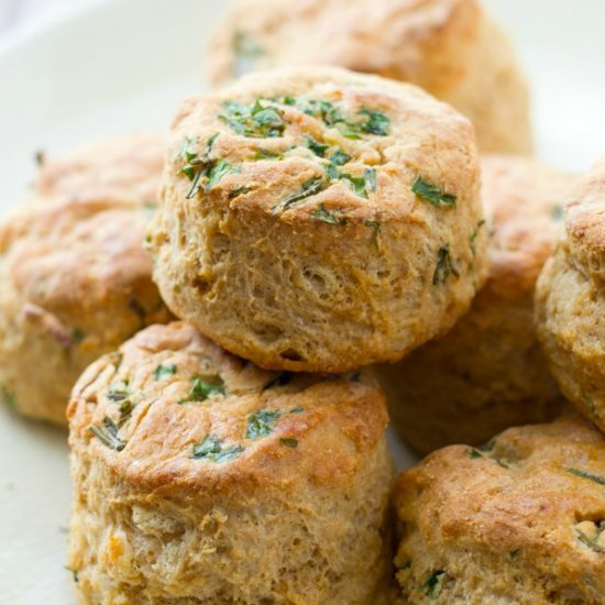 Herbed Greek Yogurt Biscuits