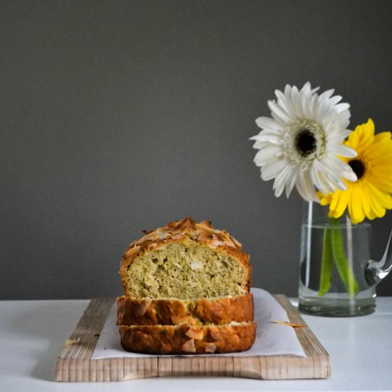 Coconut Banana Tea Bread