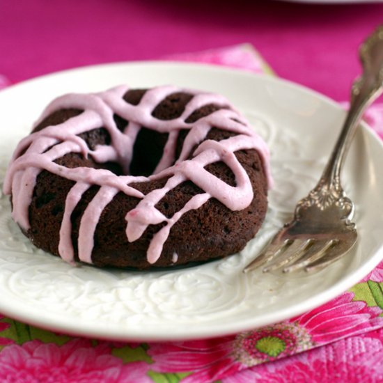 Frosted Chocolate Donuts