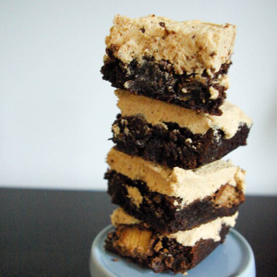 Kit Kat PB Cookie Brownies