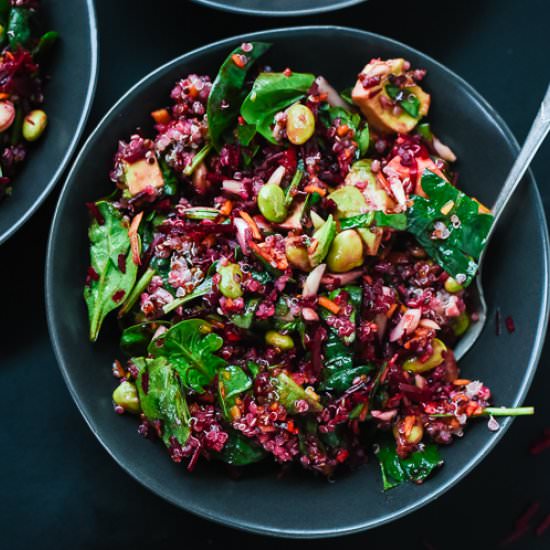 Raw Beet Salad