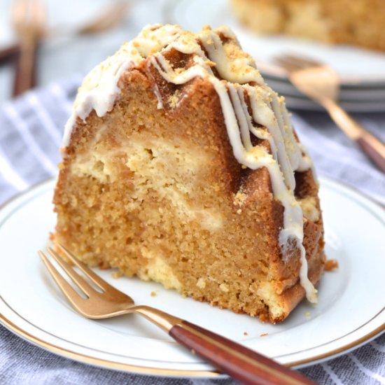 Key Lime Graham Cracker Bundt Cake