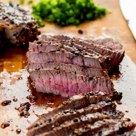 Steak au Poivre