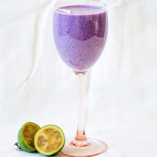 Blueberry Bubblegum Smoothie