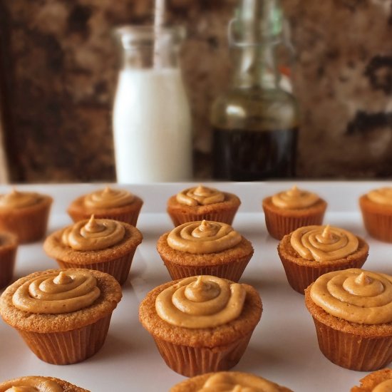 Brown Butter Birch Cupcakes