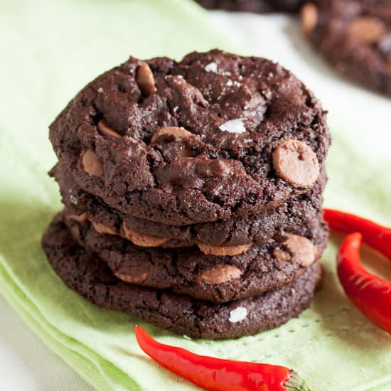 Chocolate Diablo Cookies