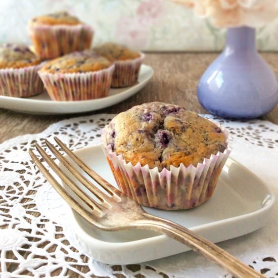 Blueberry Buttermilk Muffins