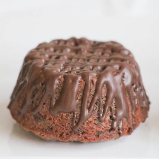 Fudgy Mexican Chocolate Cakelettes