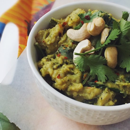 Vegan Coconut Green Curry