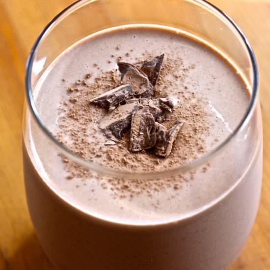 Chocolate Peanut Butter Smoothie