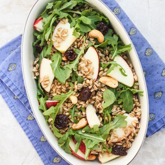 Apple Farro Salad