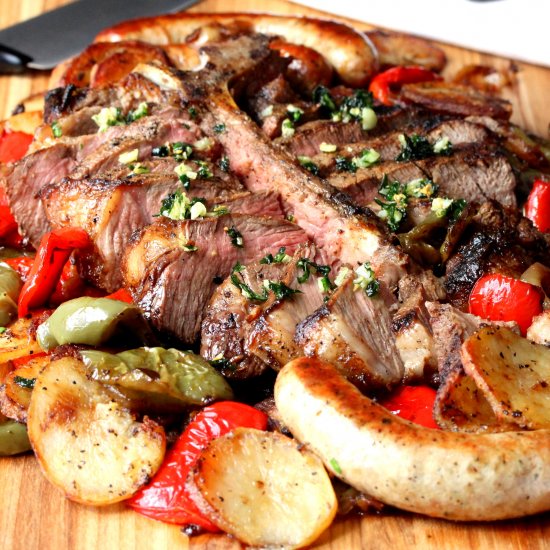 Porterhouse Steak – Italian Style