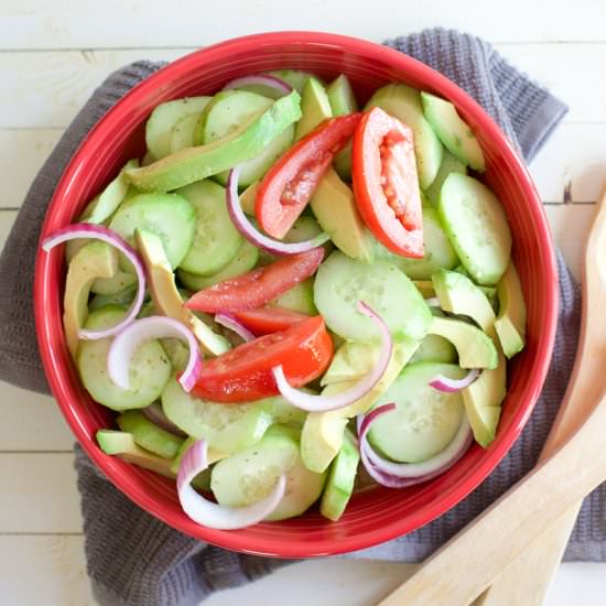 Marinated Cucumber Salad