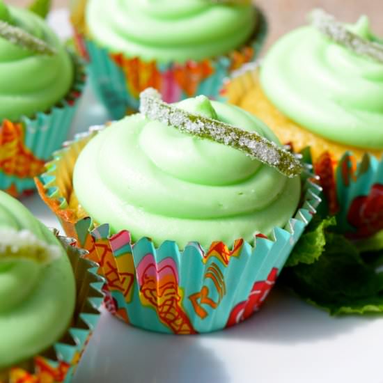 Vegan Mojito Cupcakes