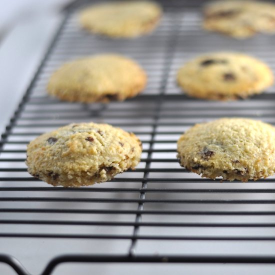 Grain Free Chocolate Chip Cookies