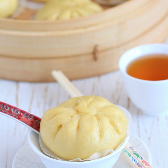 Steamed Sweet Potato Buns