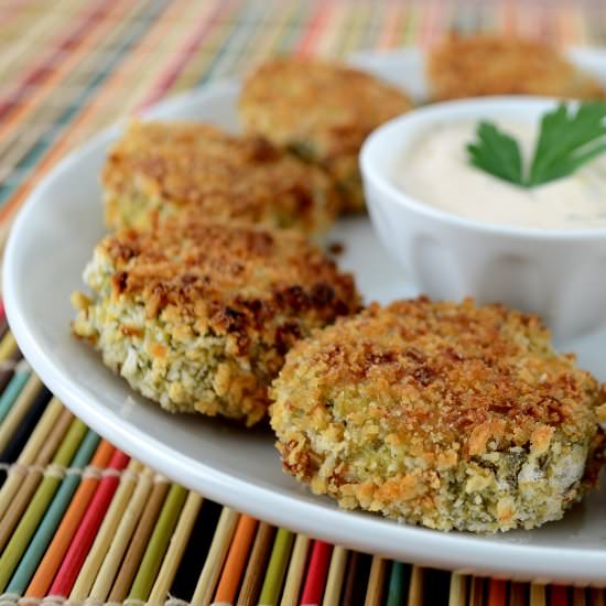 Oven Baked “Fried” Pickles