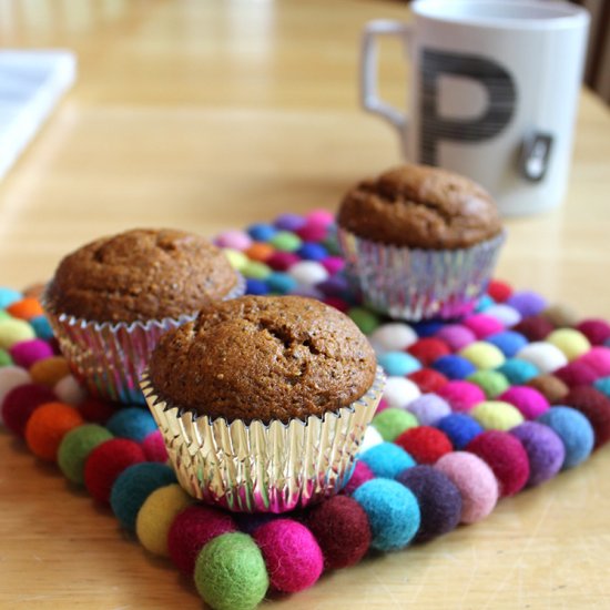 Pumpkin Muffins with Chia Seeds