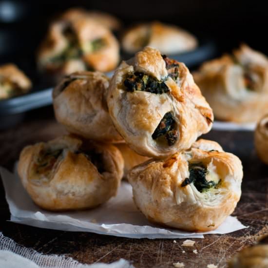 Spinach Ricotta Puffs